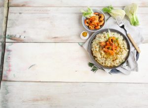 Risotto con finocchi