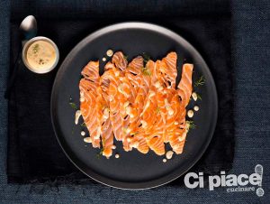 carpaccio salmone