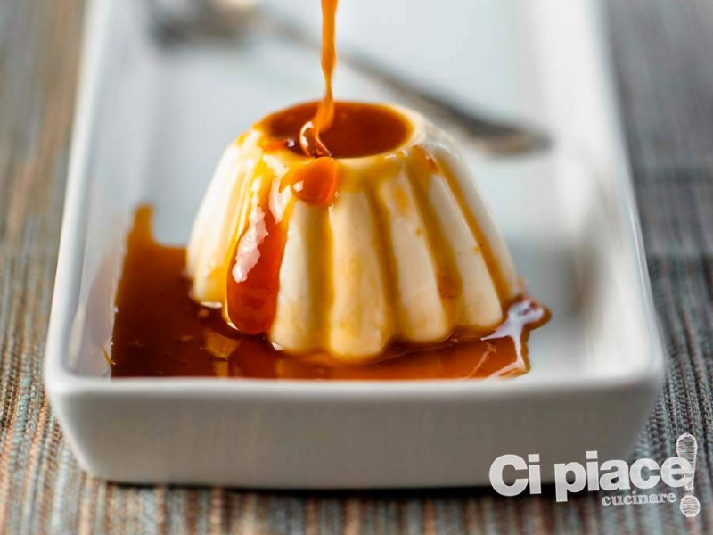 Panna cotta al caramello
