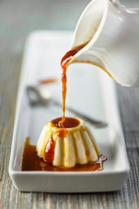 panna cotta al caramello