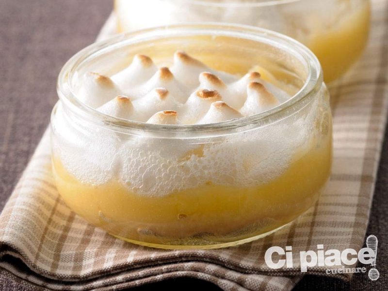 Crema di limone con meringa
