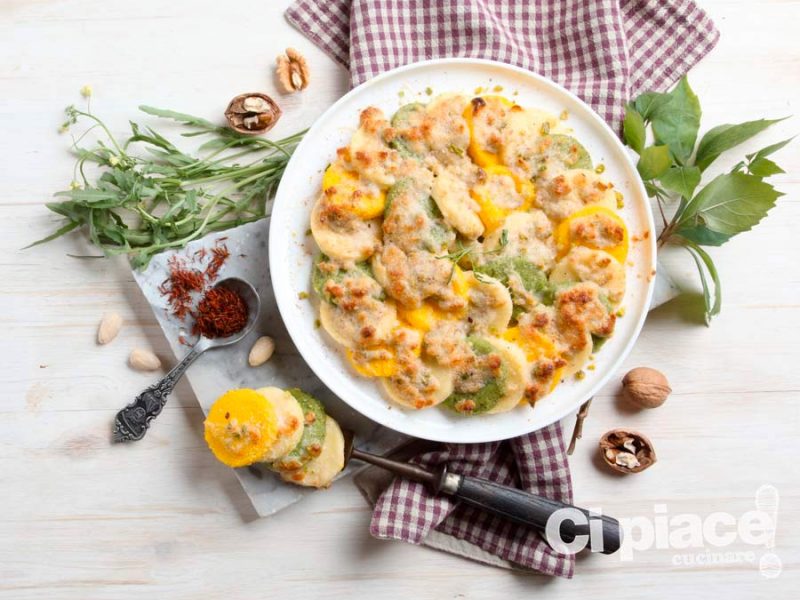 Gnocchi di semolino con ragù di frutta secca