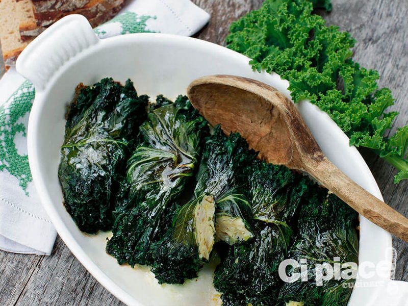 Involtini ripieni di formaggio e patate