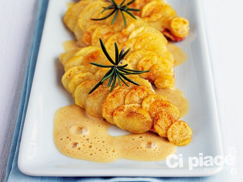 Trote in crosta di patate