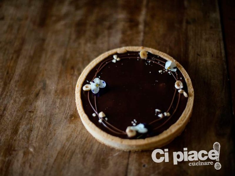 Crostata pere e cioccolato