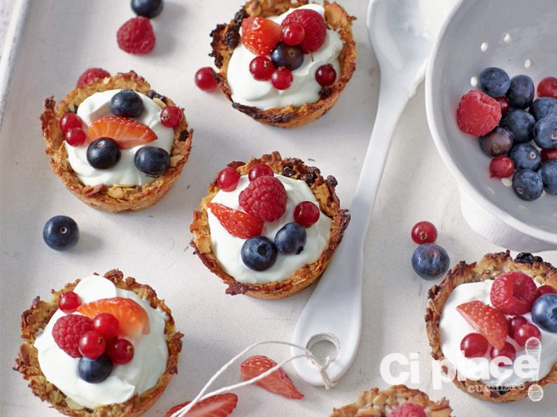 Crostatine alle mandorle