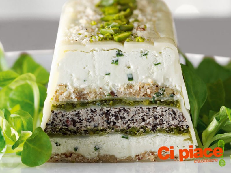 Terrina alle noci e pistacchi