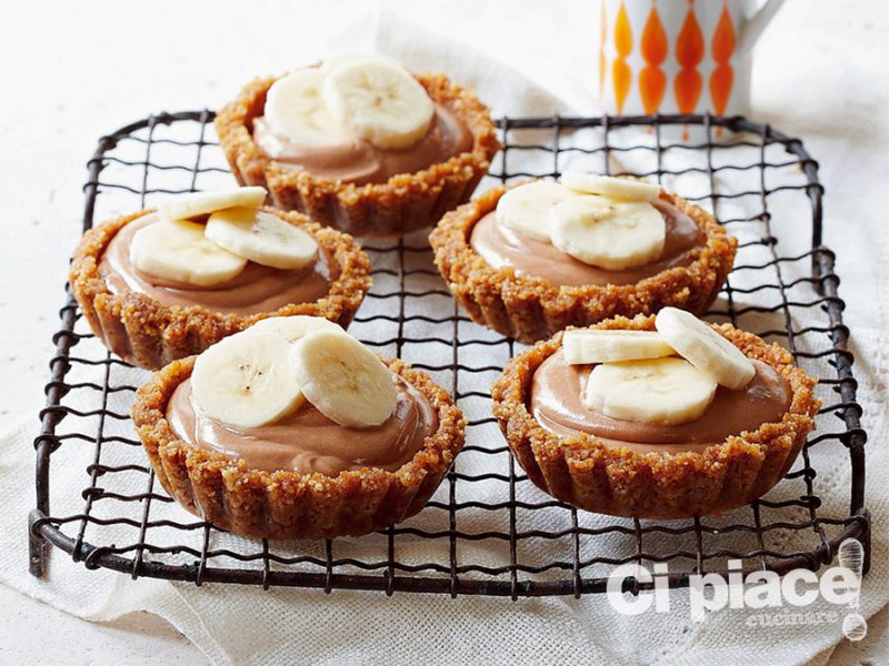Tortine con crema di nocciole