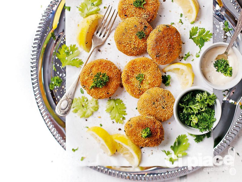 Crocchette di platessa con ricotta
