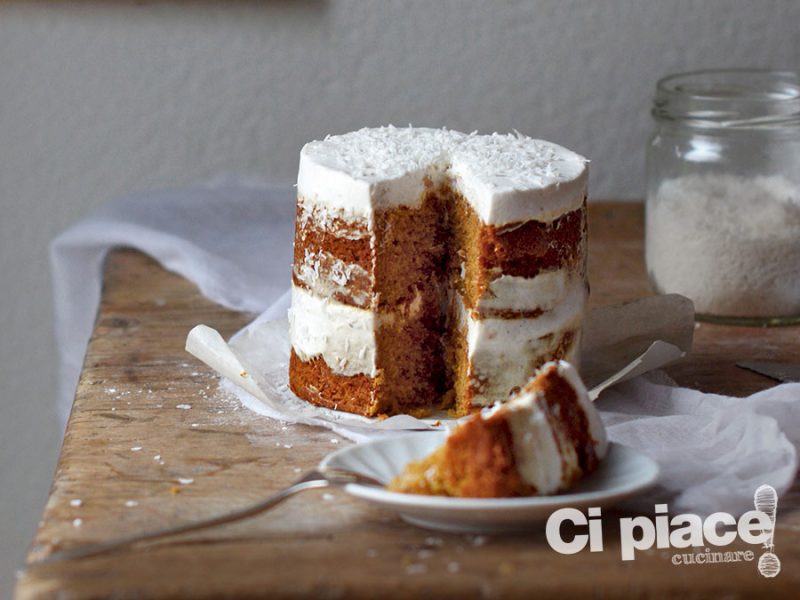 Torta di zenzero e arance
