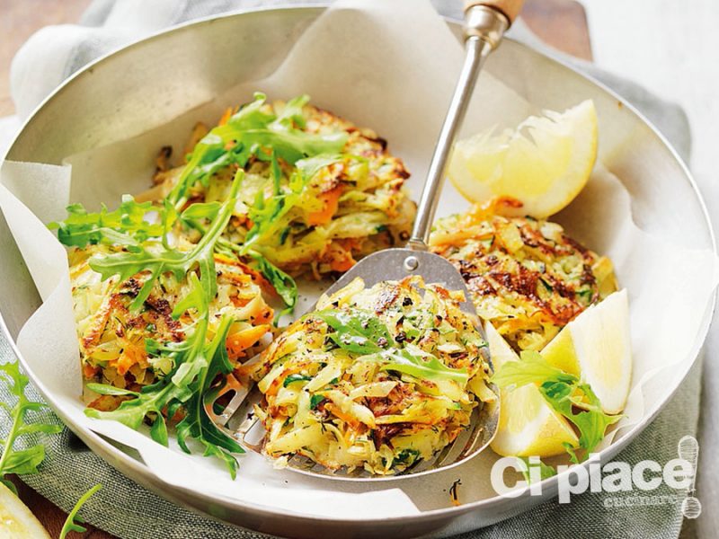 Frittelle di patate e carote