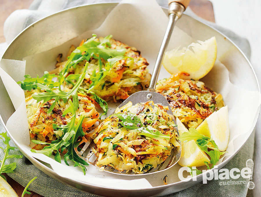 Frittelle di patate e carote