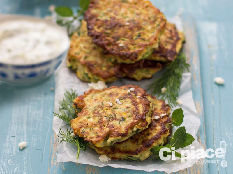 Medaglioni con feta e aneto