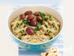 Melitzanosalata piadina