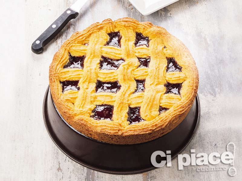 Crostata di frolla montata