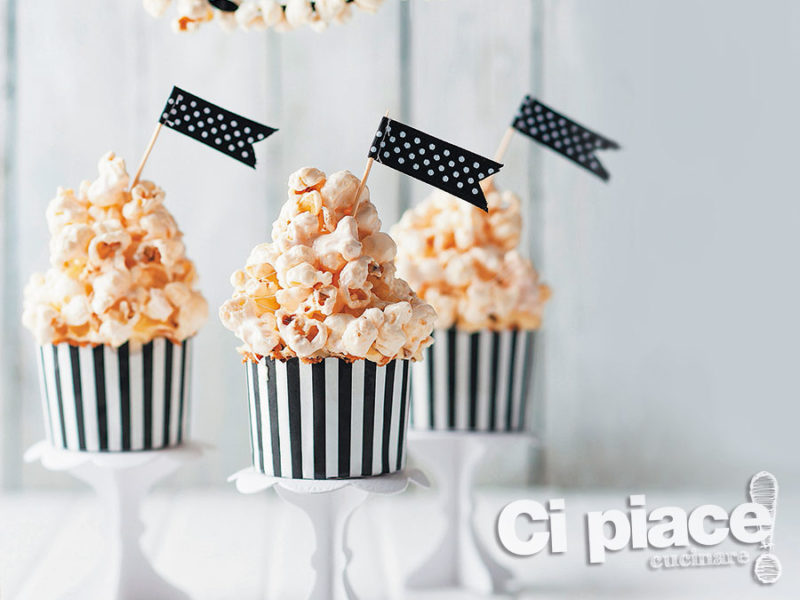 Dolci coppette di Popcorn