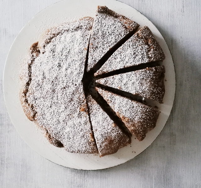 TORTA AL MANDARINO CON FARINA DI GRANO SARACENO
