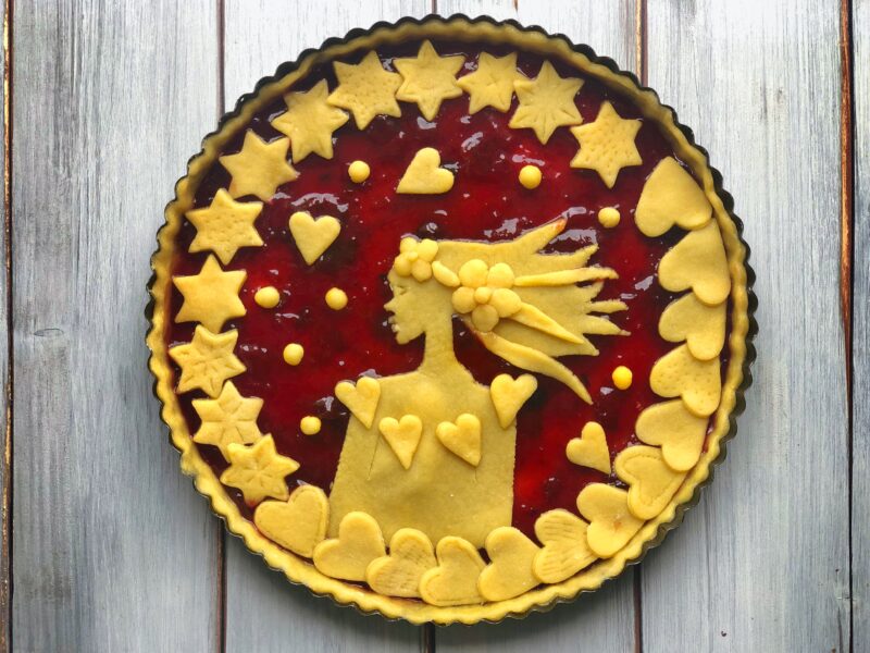 Crostata che sa di ritratto