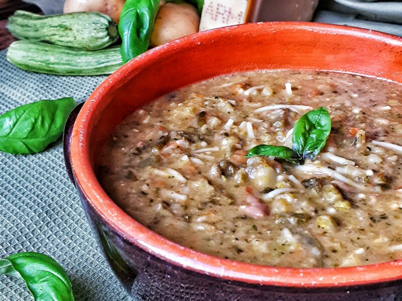 MINESTRONE DELLA NONNA ALLA GENOVESE