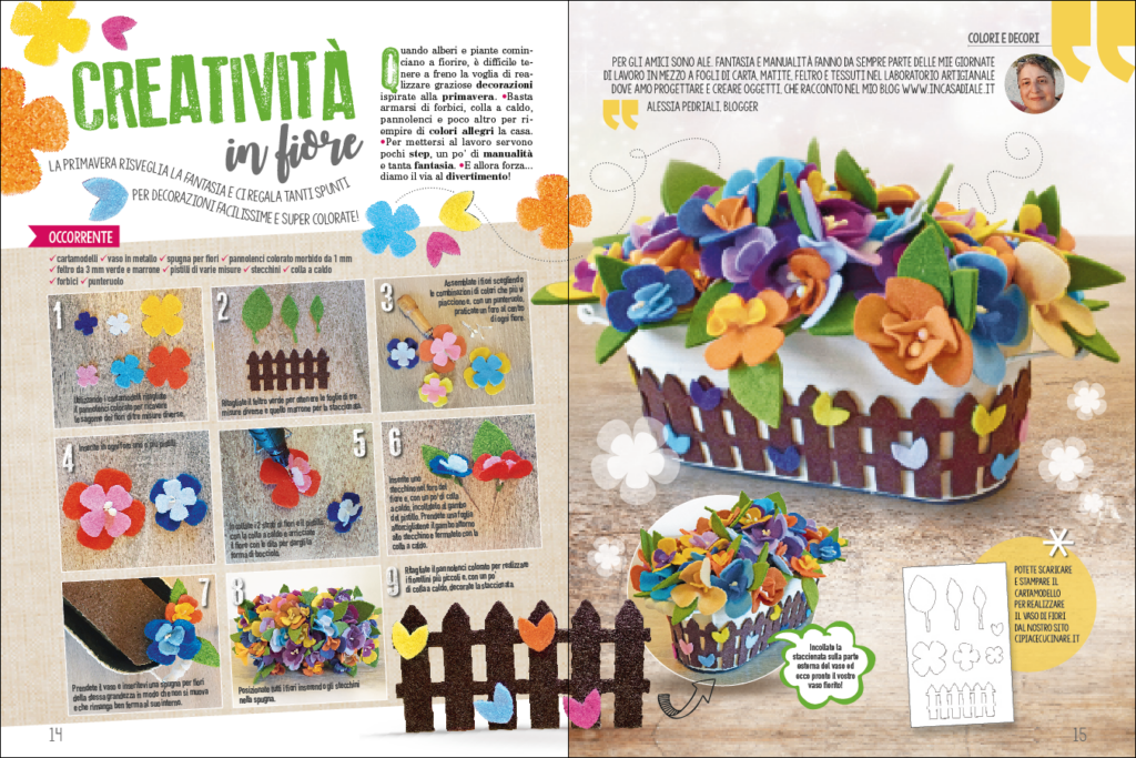 Centrotavola fiorito Fai da Te!