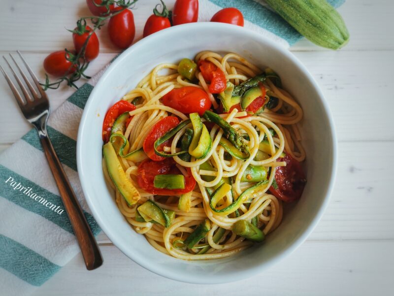 SPAGHETTI CON VERDURE