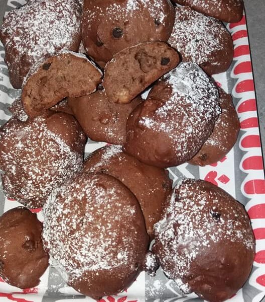 *BISCOTTI DI FARINA DI CASTAGNE E CIOCCOLATO