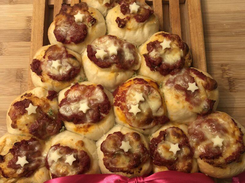 Albero di Natale pizzette