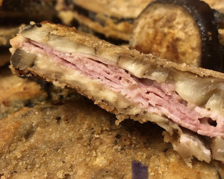 Cordon bleu di melanzane